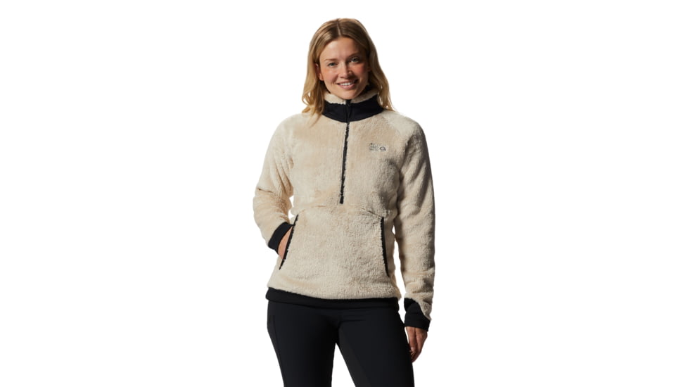 Mountain Hardwear Polartec High Loft Pullover - Women's, Small, Wild Oyster, 1902501248-Wild Oyster-S