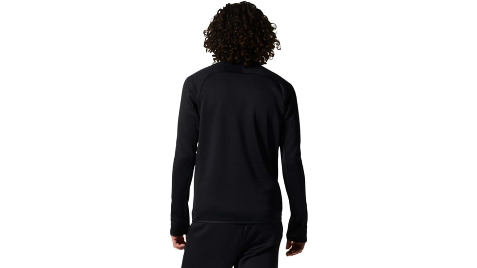 Mountain Hardwear Polartec Power Stretch 1/4 - Mens, Black, Extra Large, 1993431010-XL