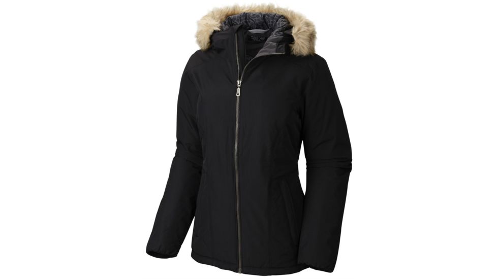 Mountain Hardwear Potrero Bomber Jacket - Women's-Black-X-Small