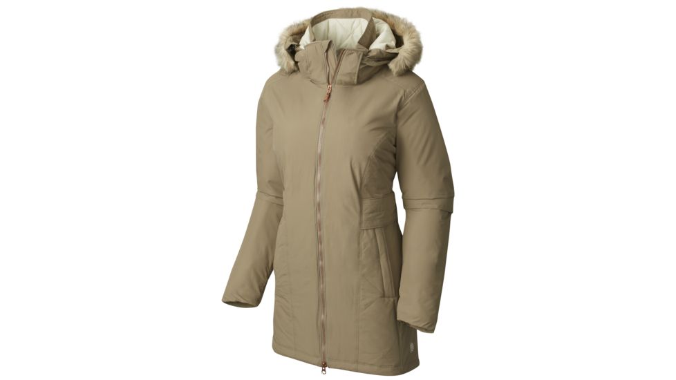 Potrero Parka - Womens-Khaki-Small