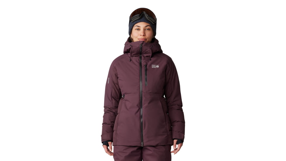 Mountain Hardwear Powder Maven Down Jacket - Women's, Blackberry, Medium, 2092931513-M