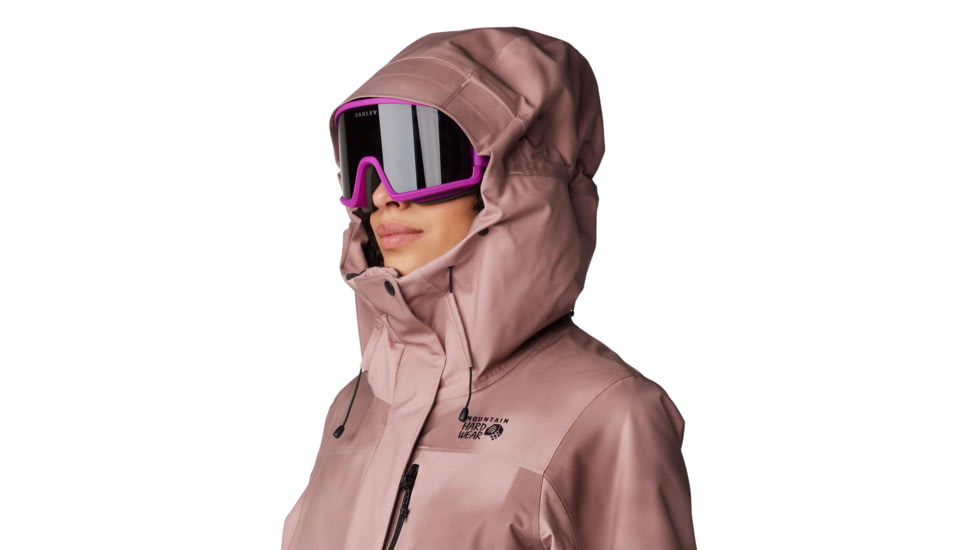 Mountain Hardwear Powder Maven Jacket - Womens, Smoky Quartz Vapors Print, Large, 2092901643-L
