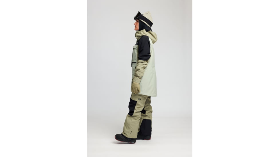 Mountain Hardwear Powder Maven Parka - Womens, White Sage, Mantis Green, Black, Small, 2092921341-S