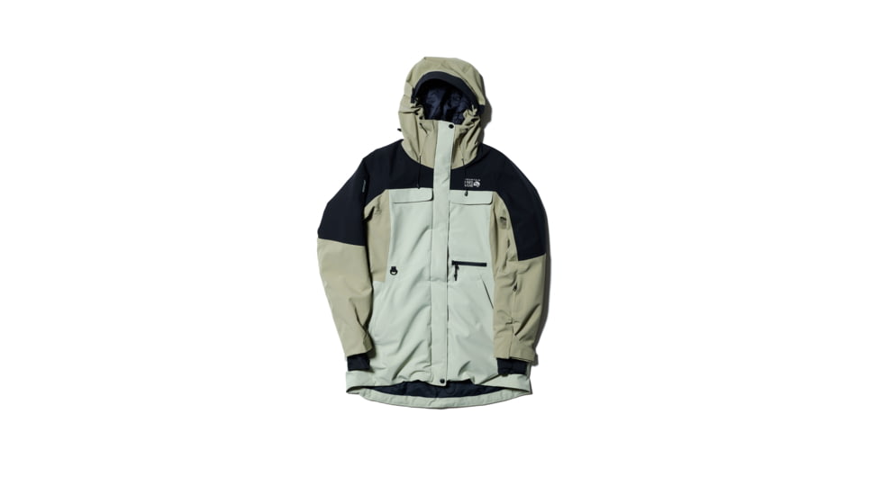 Mountain Hardwear Powder Maven Parka - Womens, White Sage, Mantis Green, Black, Small, 2092921341-S