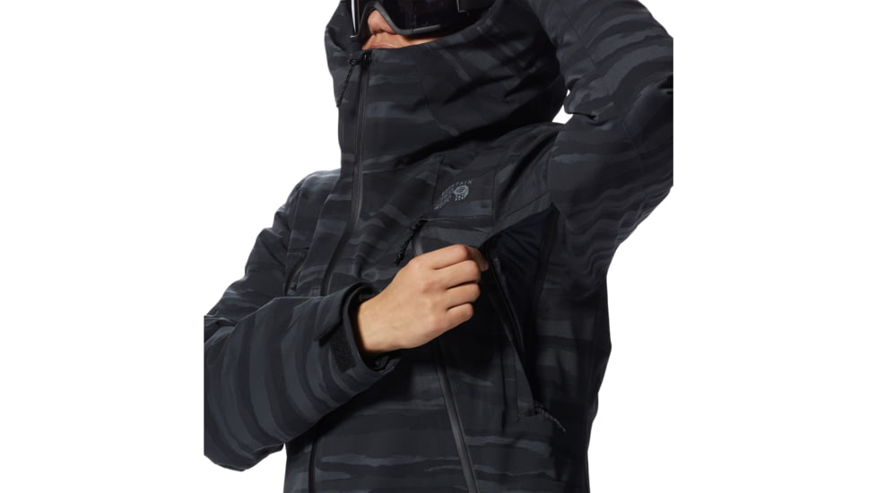 Mountain Hardwear Powder Quest Jacket - Womens, Black, Large, 2004121010-Black-L