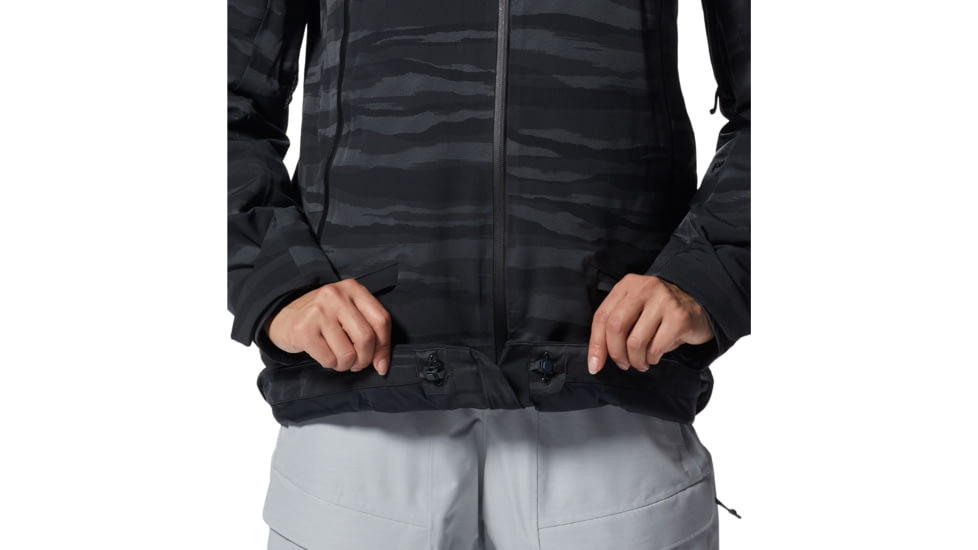 Mountain Hardwear Powder Quest Jacket - Womens, Black, Large, 2004121010-Black-L
