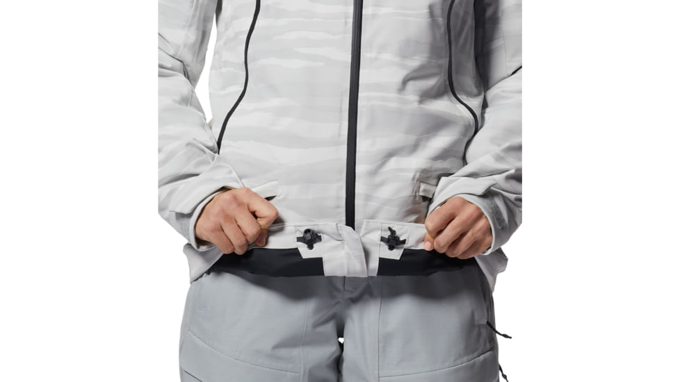 Mountain Hardwear Powder Quest Jacket - Womens, Glacial, Medium, 2004121097-Glacial-M