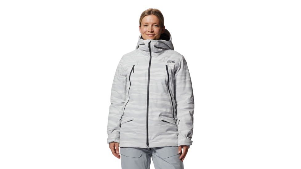 Mountain Hardwear Powder Quest Jacket - Women's, Medium, Glacial, 2004121097-Glacial-M