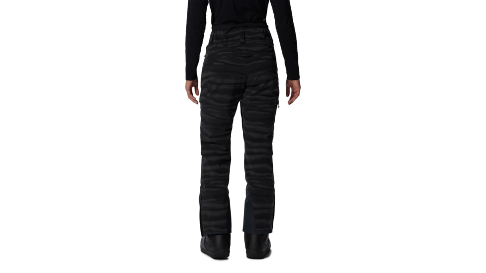 Mountain Hardwear Powder Quest Pant - Womens, Black, Large, Regular, 2004131010-Black-L-R