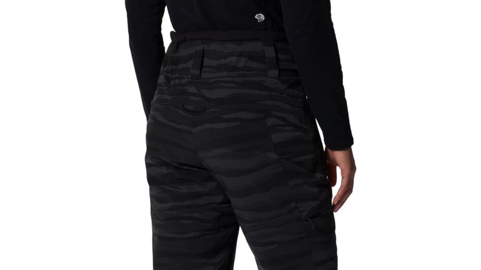 Mountain Hardwear Powder Quest Pant - Womens, Black, Large, Regular, 2004131010-Black-L-R