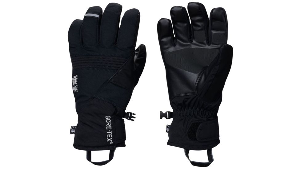 Mountain Hardwear Powdergate GORE-TEX Gloves - Mens, Black, Medium, 1846191010-M