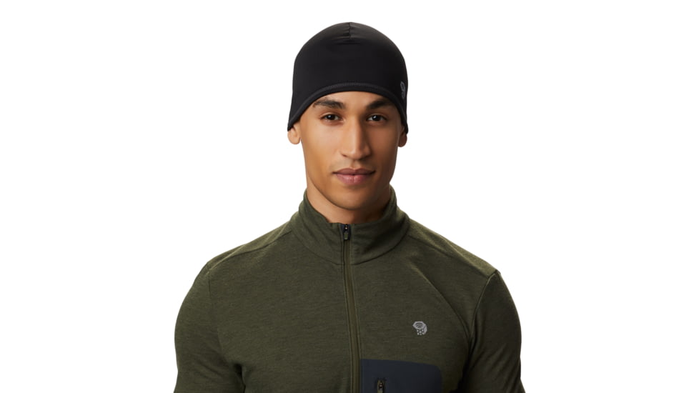 Mountain Hardwear Power Stretch Beanie Hat, 099, R, 1554961-099-R