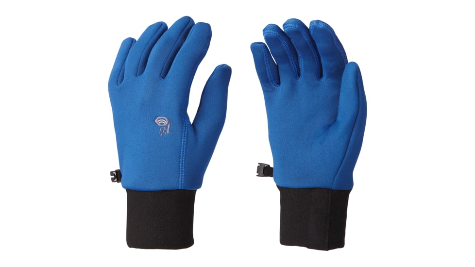 Mountain Hardwear Power Stretch Gloves - Men's-Royal-X-Large