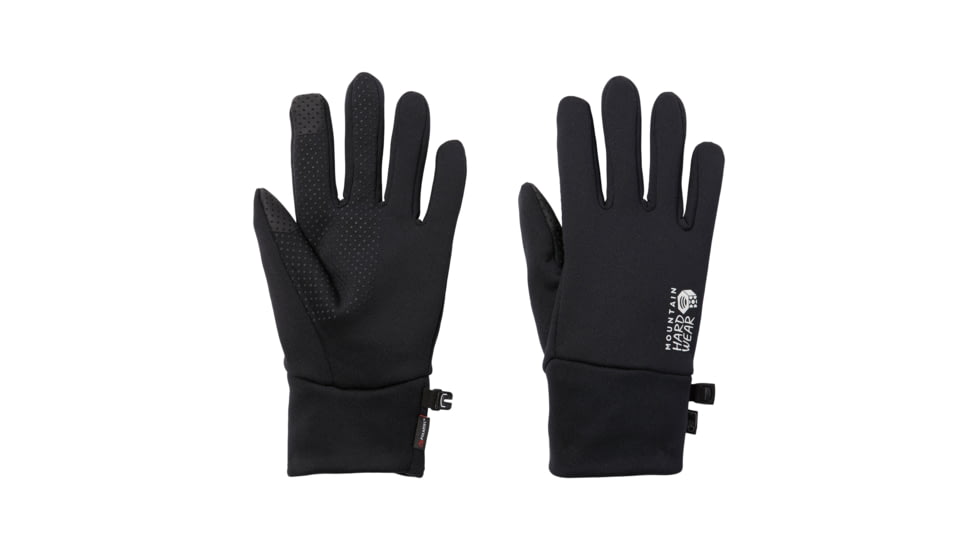 Mountain Hardwear Power Stretch Stimulus Glove - Unisex, Black, XXS, 2015911-010-XXS