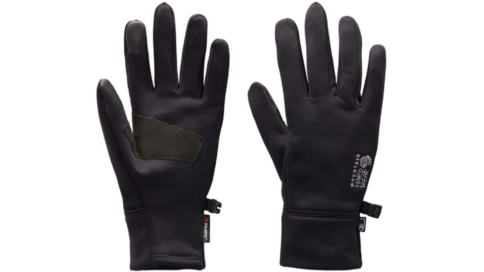 Mountain Hardwear Power Stretch Stimulus Glove - Unisex, Black, Small, OU8092010-S