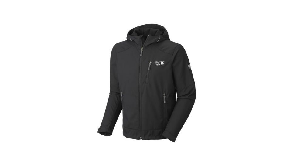 Mountain Hardwear Principia Softshell Jacket - Men's-Black-Small