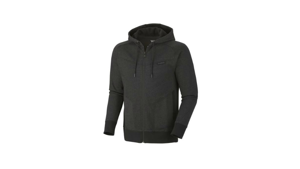 Mountain Hardwear Progresrer Full Zip Hoody - Men's-Black-Small