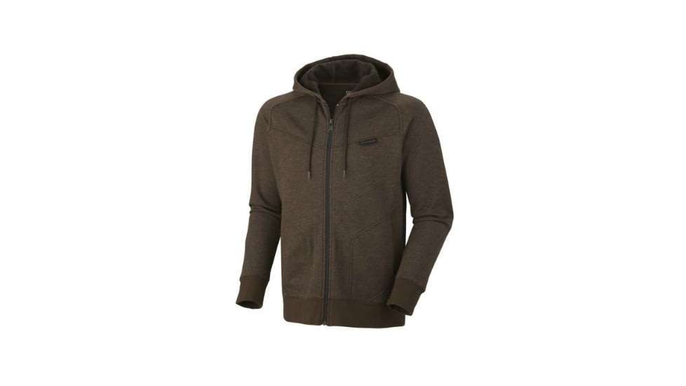 Mountain Hardwear Progresrer Full Zip Hoody - Men's-Cordovan-Small