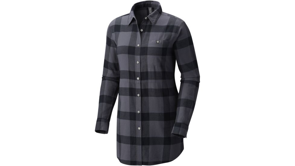 Mountain Hardwear Pt. Isabel Long Sleeve Tunic - Women's-Graphite-Large