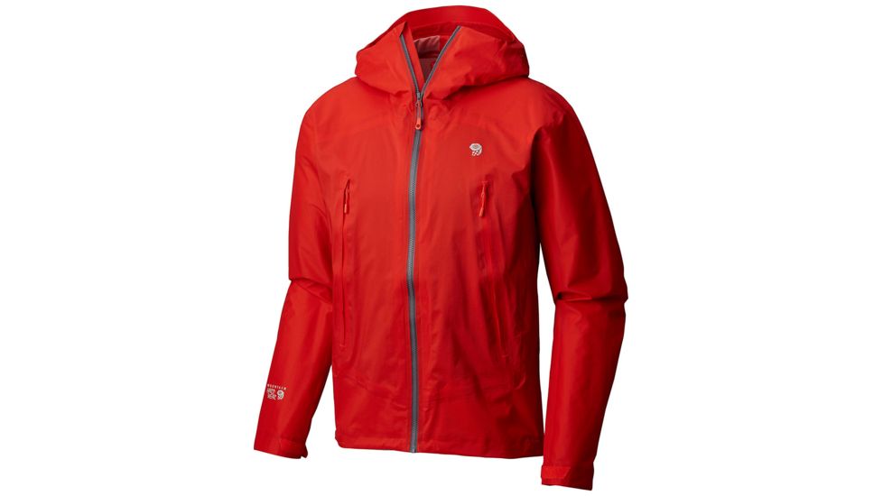 Mountain Hardwear Quasar Lite II Jacket, Fiery Red, L, 1763931636-L