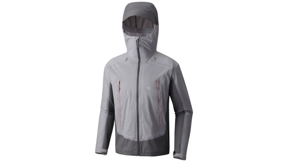 Mountain Hardwear Quasar Lite II Jacket - Men's, Grey Ice, Manta Grey, S 1763931063-S