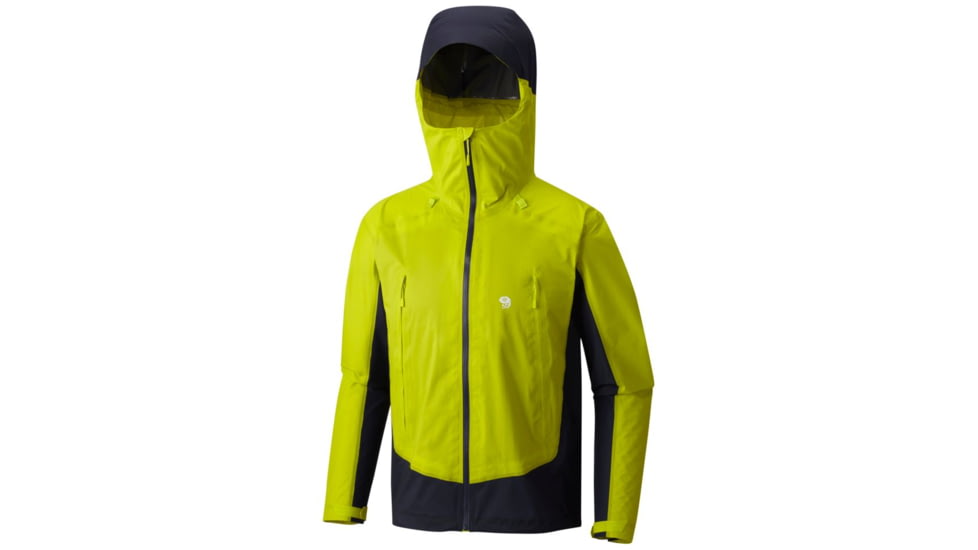 Mountain Hardwear Quasar Lite II Jacket - Men's, Fresh Bud, Dark Zinc, L 1763931364-L