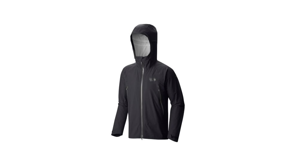 Mountain Hardwear Quasar Lite Jacket - Men's-Black-Small OM6451090-S