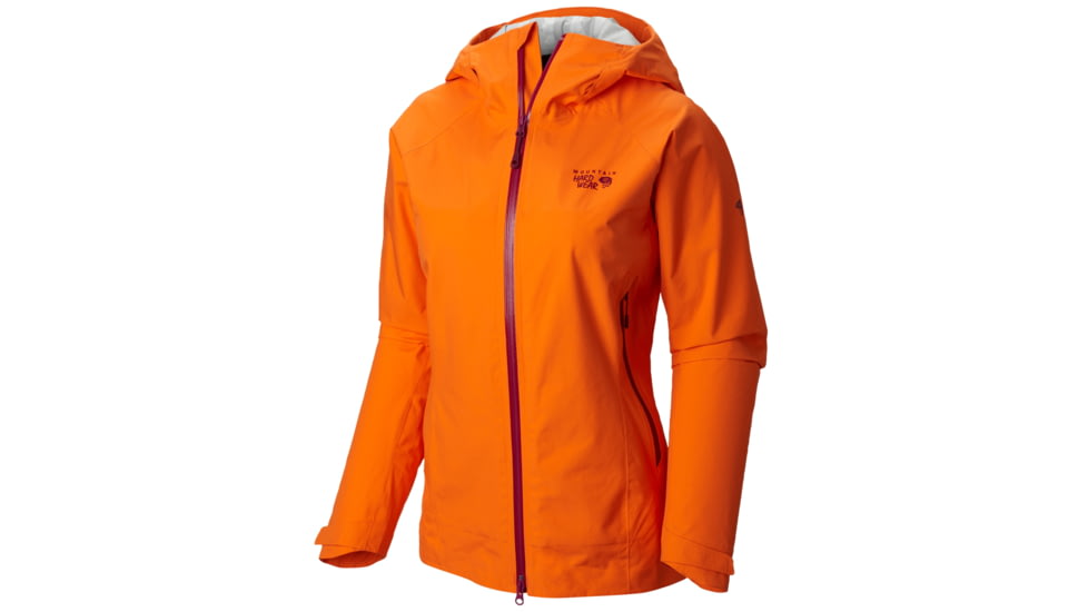 Mountain Hardwear Quasar Lite Jacket - Women's-Navel Orange-Small