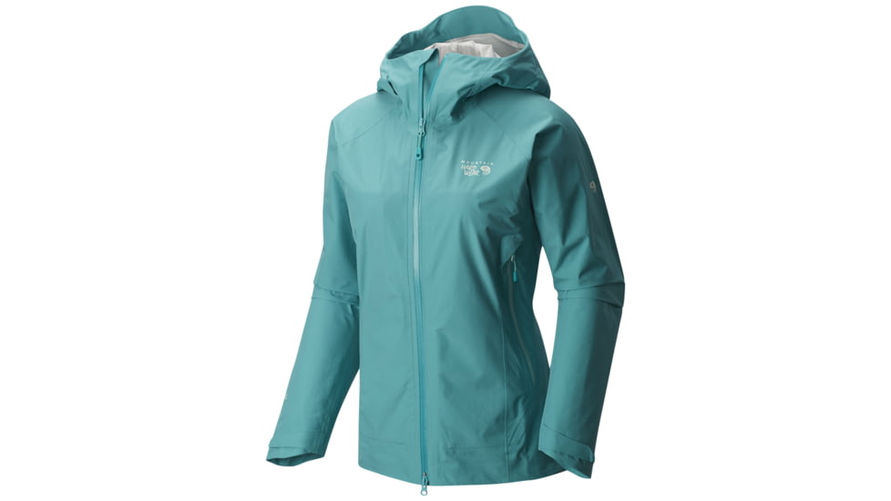 Quasar Lite Jacket - Womens -Glacier Green-Large