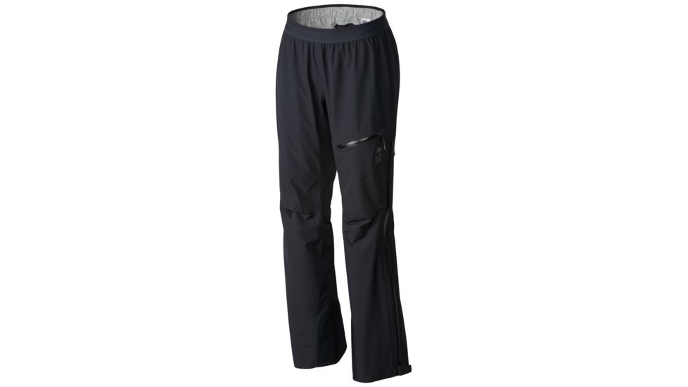 Mountain Hardwear Quasar Lite Pant - Women's -Black-Regular Inseam-X-Large