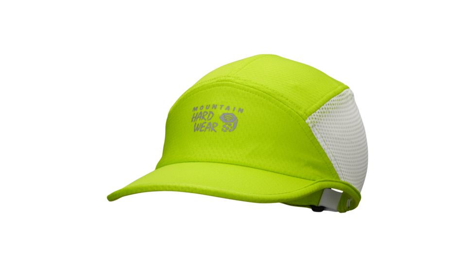 Mountain Hardwear Quasar Running Cap - Men's-Acid Green-Large