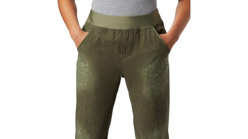 Mountain Hardwear Railay Ankle Pant - Womens, Light Army, Large, Regular Inseam, 1829561333-L-R