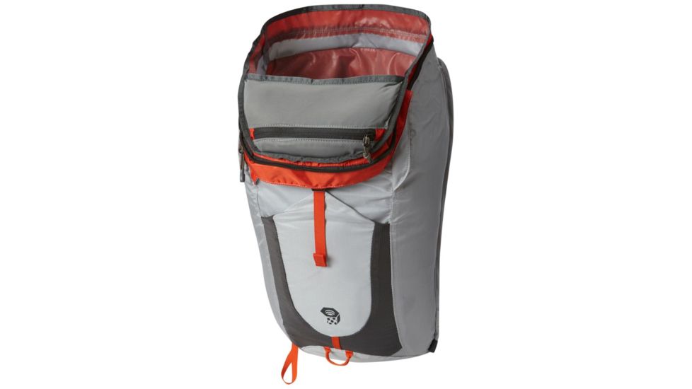 Mountain Hardwear Rainshadow 18 OutDry Backpack, Grey Ice, State Orange, R 1709291064-R