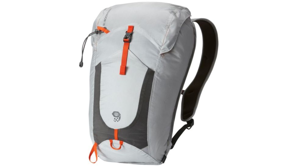 Mountain Hardwear Rainshadow 18 OutDry Backpack, Grey Ice, State Orange, R 1709291064-R