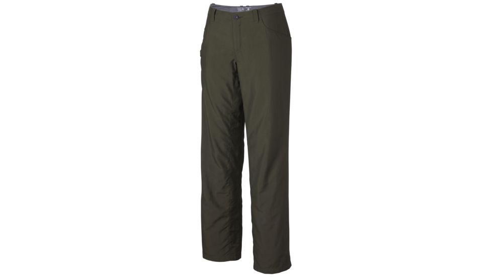 Mountain Hardwear Ramesa Pant - Women's-Peat Moss-Short Inseam-2
