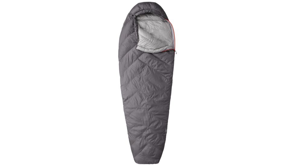 Mountain Hardwear Ratio 45 Sleeping Bag (650-fill Down) -Titanium-Regular-Right