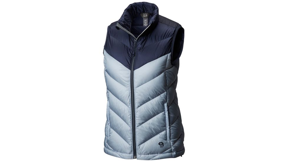 Mountain Hardwear Ratio Down Vest - Women's, Arctic Circle Blue, L, 1677521449-L