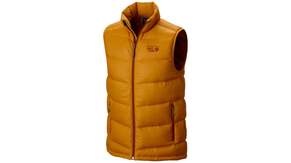 Mountain Hardwear Ratio Down Vest - Men's-Desert Gold-Small