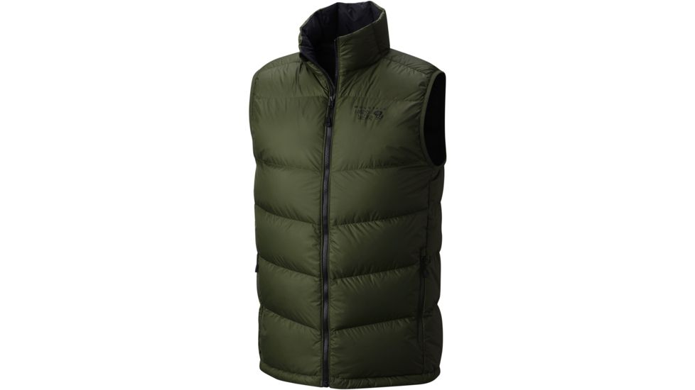 Mountain Hardwear Ratio Down Vest - Men's-Surplus Green-Small