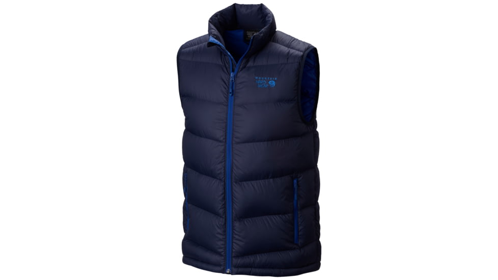 Mountain Hardwear Ratio Down Vest - Men's-Collegiate Navy-XX-Large