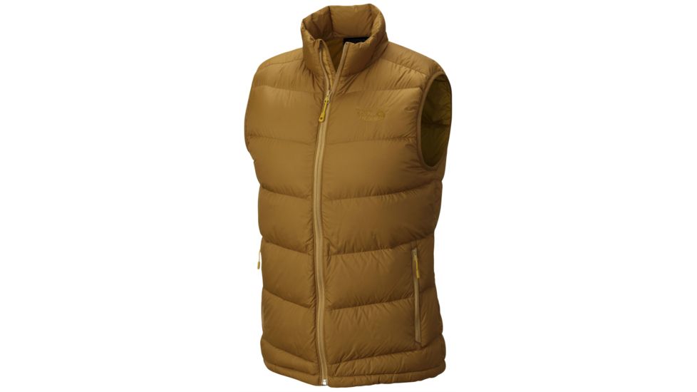 Mountain Hardwear Ratio Down Vest - Mens-Underbrush-Large