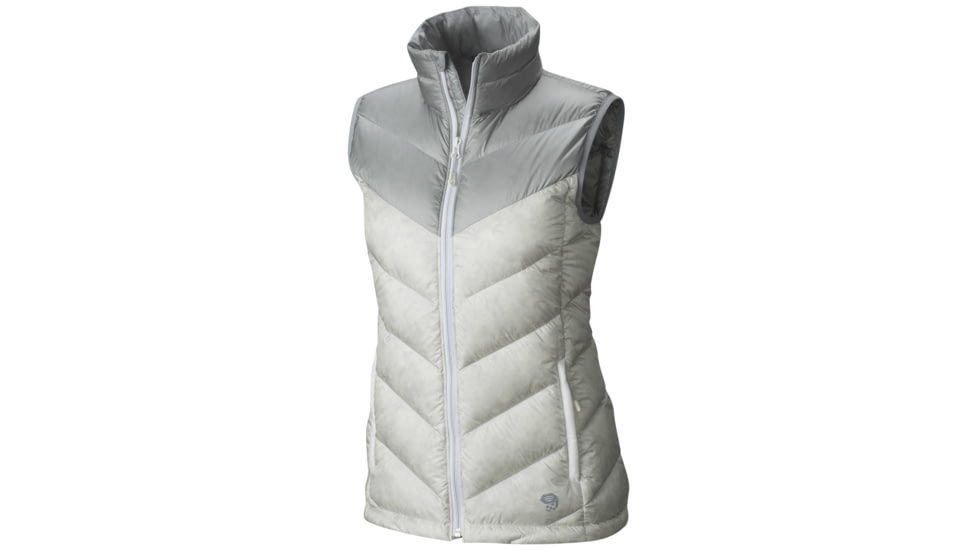 Mountain Hardwear Ratio Down Vest - Women's, White/Steam, Medium, 319444
