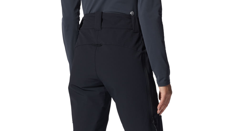 Mountain Hardwear Reduxion Softshell Pant - Womens, Black, Large, Regular, 2007261010-Black-L-R