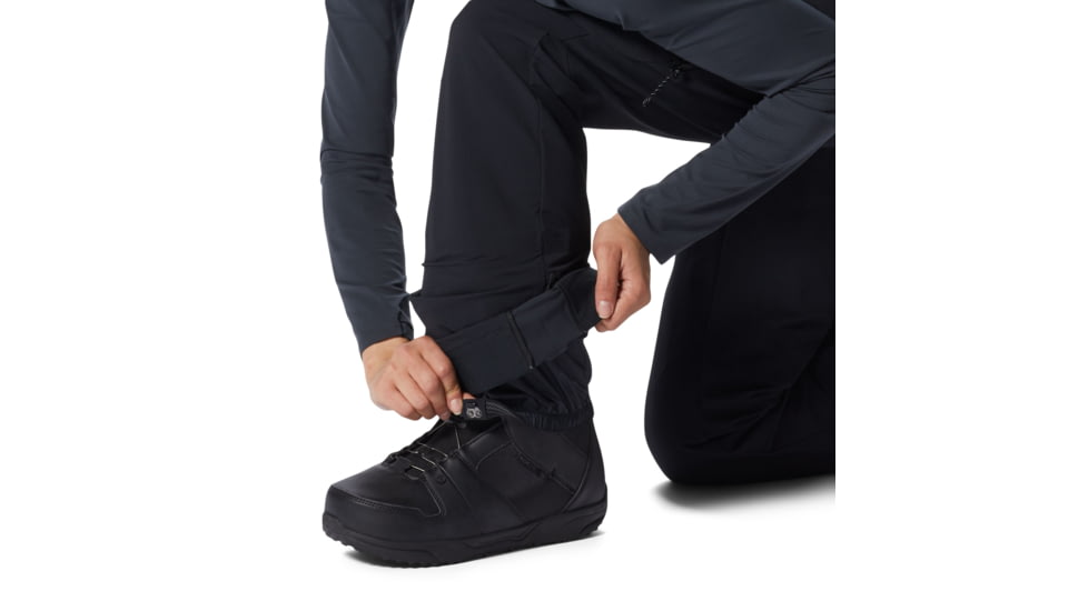 Mountain Hardwear Reduxion Softshell Pant - Womens, Black, Large, Regular, 2007261010-Black-L-R