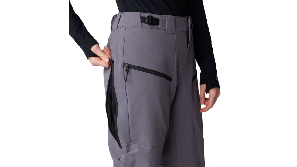Mountain Hardwear Reduxion Softshell Pant - Womens, Sediment, Extra Large, 2092831037-XL-R