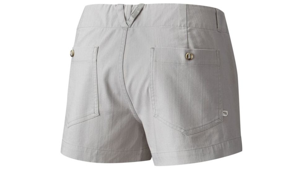 Mountain Hardwear Redwood Camp Short - Women's, Steam, 6 1764591088-6-3