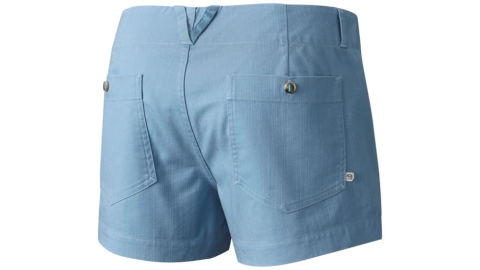 Mountain Hardwear Redwood Camp Short - Women's, Storm Cloud, 2 1764591440-2-3