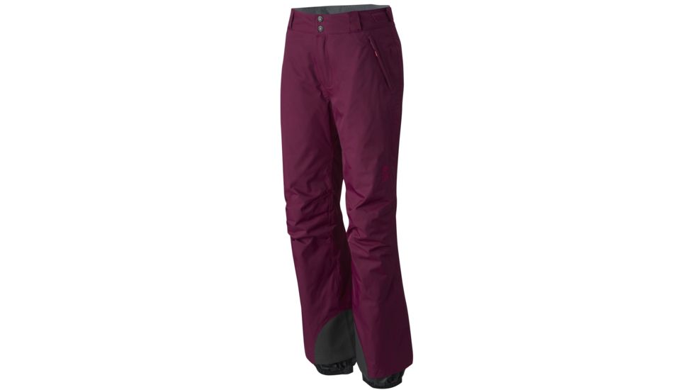 Returnia Insulated Pant - Womens-Dark Raspberry-Regular Inseam-Small
