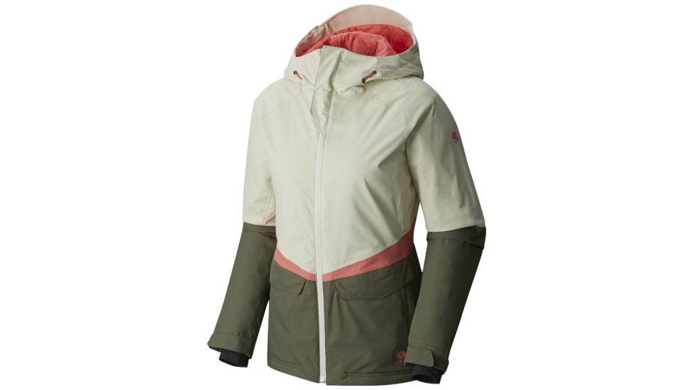 Mountain Hardwear Returnia Jacket - Women's-Stone/Stone Green-Medium