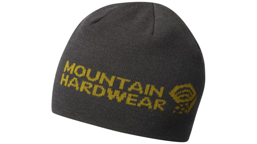 Mountain Hardwear Reversible Dome Beanie Hat, Dark Citron, Shark, One Size, 1796561358-O/S